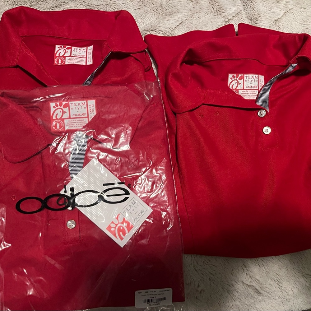 Chickfila Uniform polos